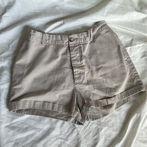 Gap Beige Khaki High Waisted Shorts